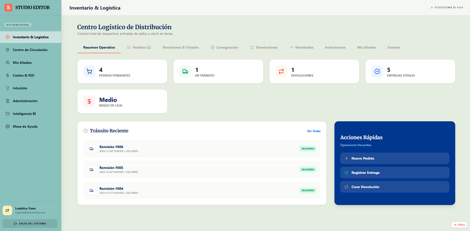 Studio Editor BI - imagen